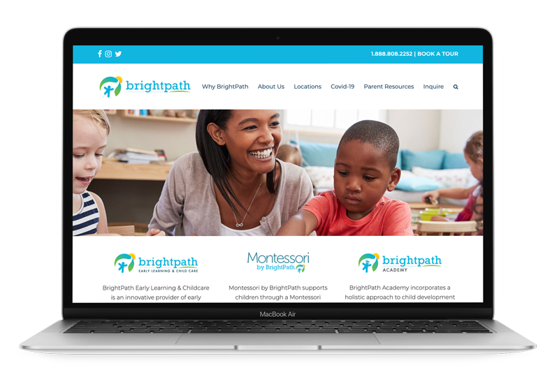 Website Design & Development for BrightPath Kids